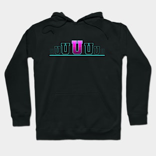 Letter U Hoodie